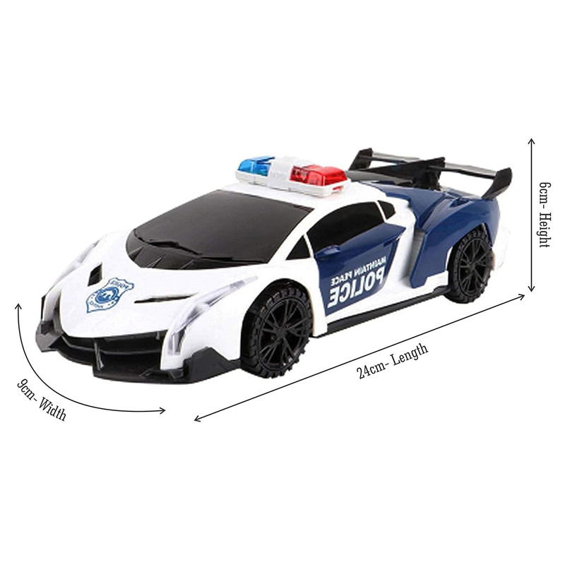 ماشین بازی مدل لامبورگینی تبدیل شونده پلیس