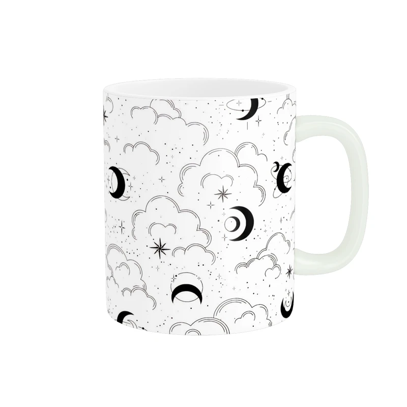 ماگ پاد آفرین طرح ماه وستاره کد 5737