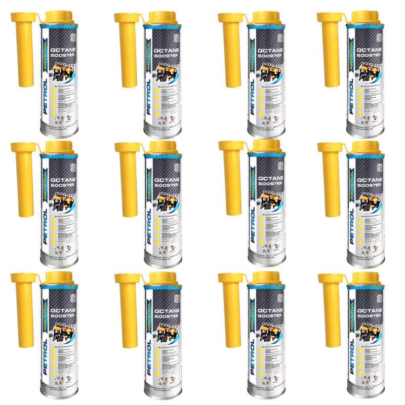 مکمل بنزین اکتان بوستر راونول مدل Petrol حجم 300 میلی لیتر بسته 12 عددی