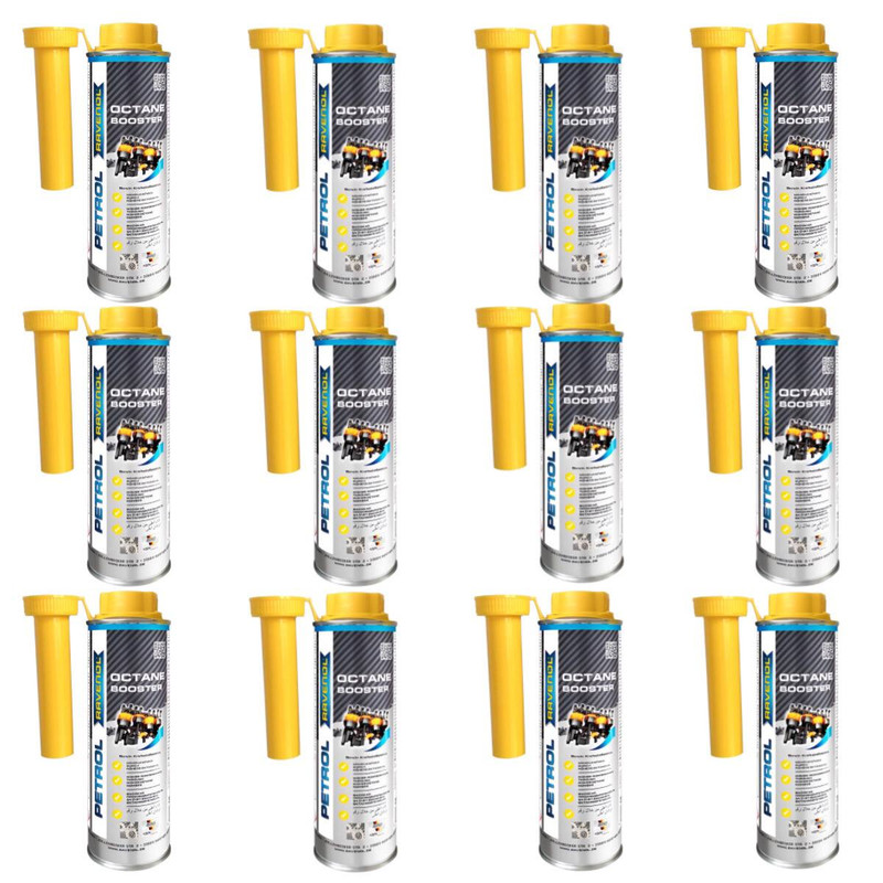 مکمل بنزین اکتان بوستر راونول مدل Petrol حجم 300 میلی لیتر بسته 12 عددی