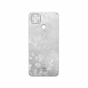 MAHOOT Silver-Wildflower Cover Sticker for Realme C25s