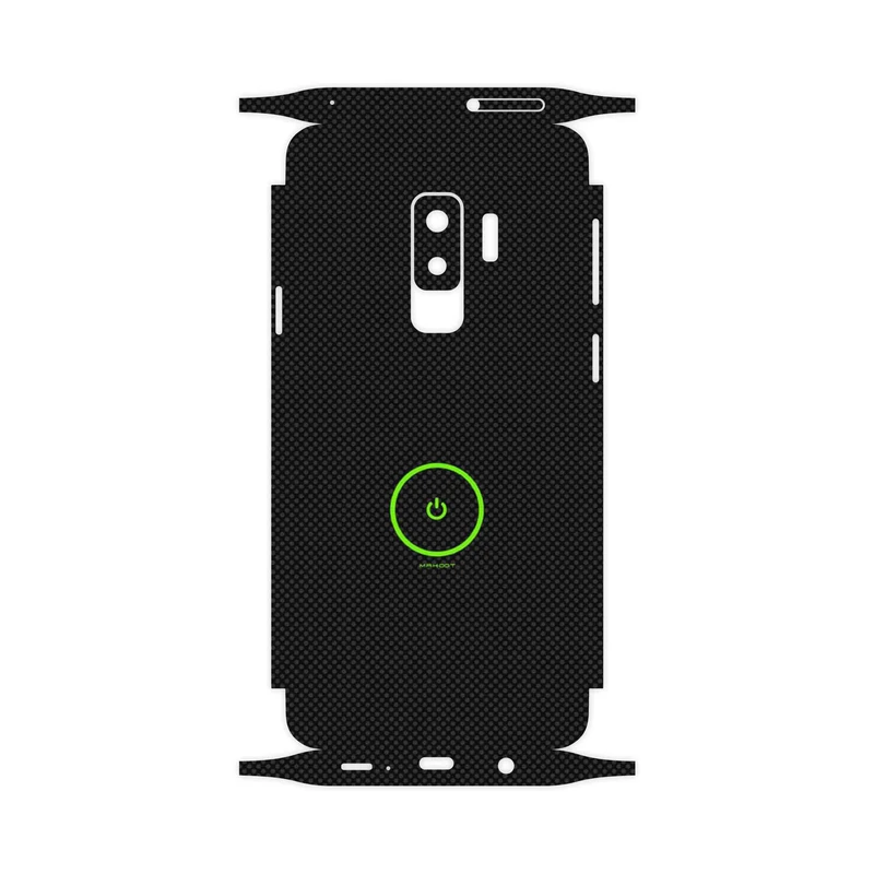 برچسب پوششی ماهوت مدل Minimal Power Button-FullSkin مناسب برای گوشی موبایل سامسونگ Galaxy S9 Plus