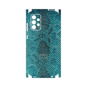 MAHOOT Blue Snake Skin-FullSkin Cover Sticker for Samsung Galaxy A72