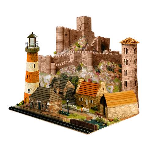 بازی آموزشی مدل آجر مینیاتوری هوش و خلاقیت 48P-A