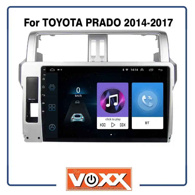 پخش کننده تصویری خودرو ووکس مدل O14-16C100