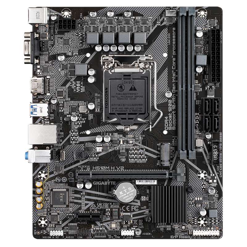 مادربرد گیگابایت مدل H510M H V2 rev. 1.0 مادربرد گیگابایت مدل H510M H V2 rev. 1.0