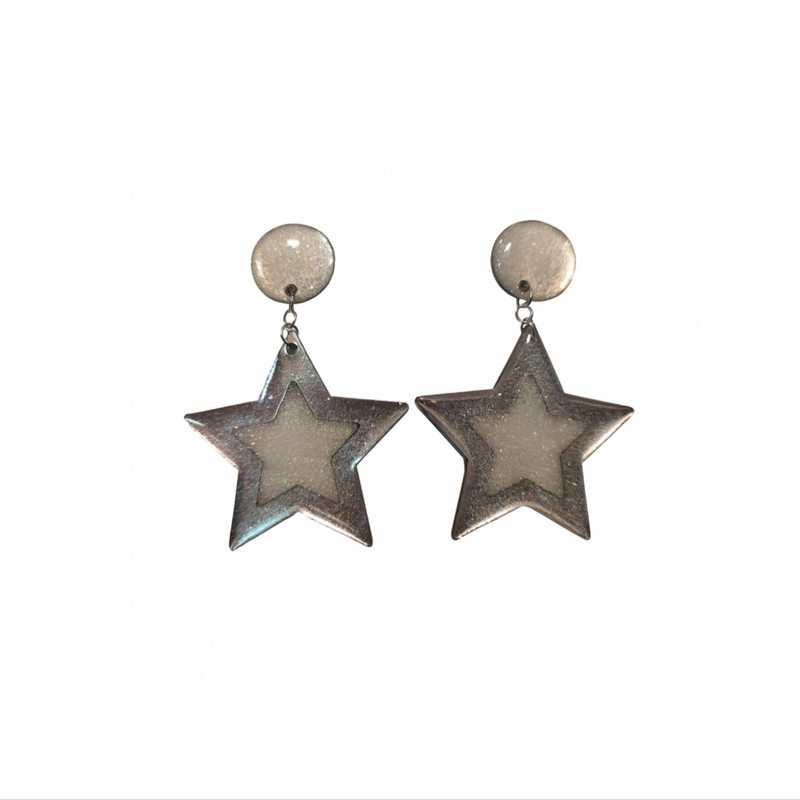 گوشواره دستساز زنانه مدل ستاره