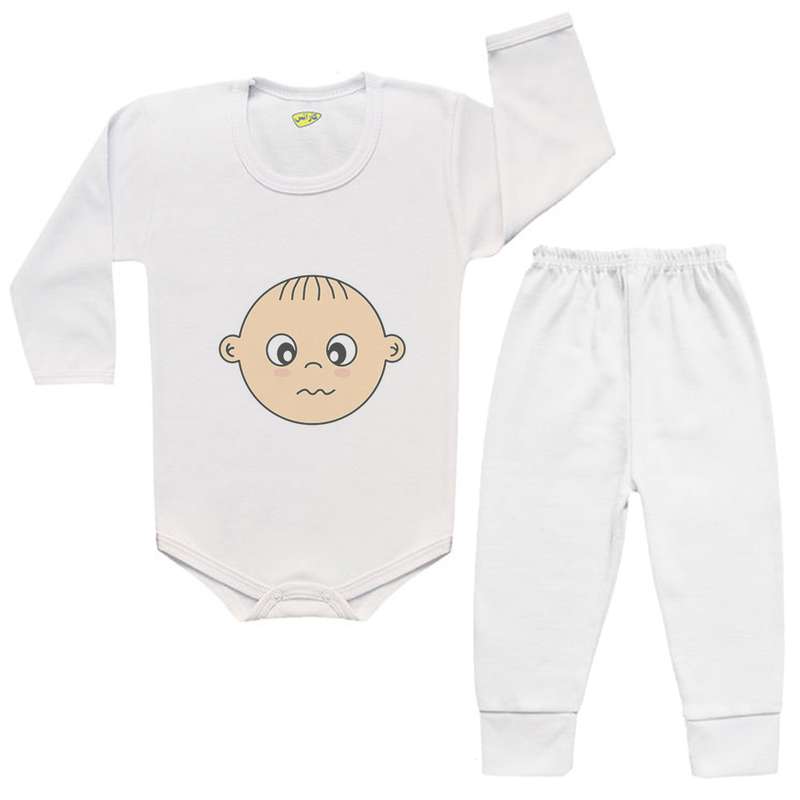 ست بادی و شلوار نوزادی کارانس مدل BST-3065