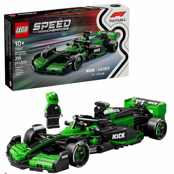 ساختنی لگو سری اسپید مدل KICK Sauber F1 Team C44 Race Car کد 77247