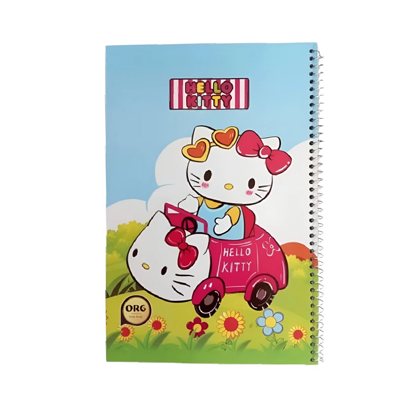 دفتر نقاشی 50 برگ مدل پشت وایت بردی طرح کیتی کد 113531