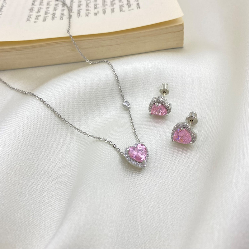 نیم ست زنانه ژوپینگ مدل قلب کد M4087