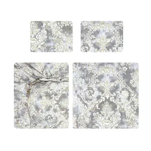 سرویس روتختی آدنو مدل ژاله کد CH143 دونفره 4 تکه