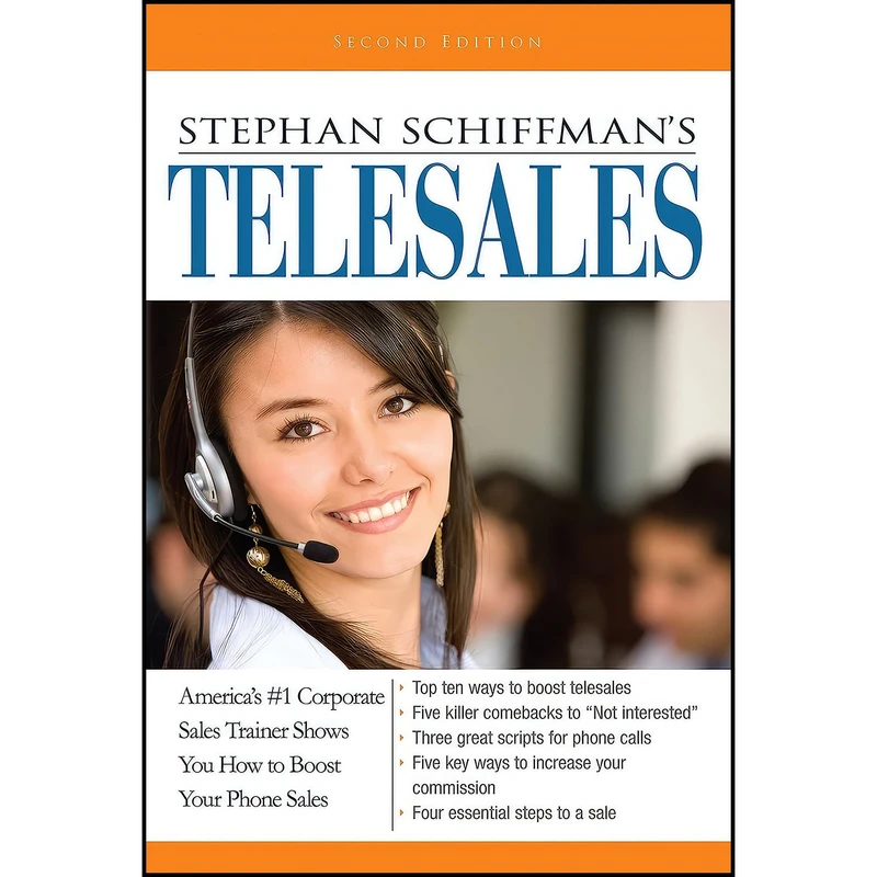 کتاب Stephan Schiffman s Telesales اثر Stephan Schiffman انتشارات Adams Media