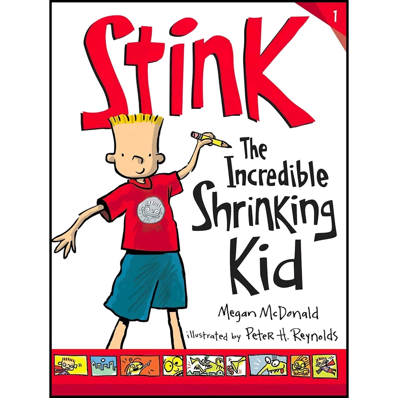 کتاب Stink اثر Megan McDonald and Peter H. Reynolds انتشارات Candlewick