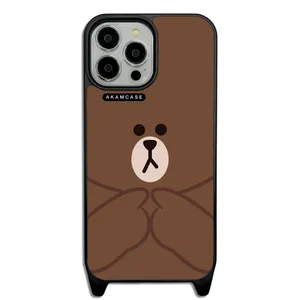 AKAM AMCWLA13PROMAX-BROWN1 Cover For Apple iPhone 13 Pro Max