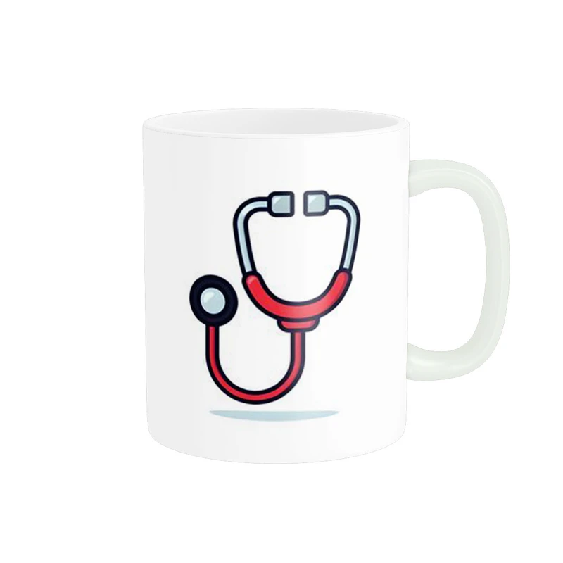 ماگ پادآفرین طرح  گوشی پزشکی کد 1513