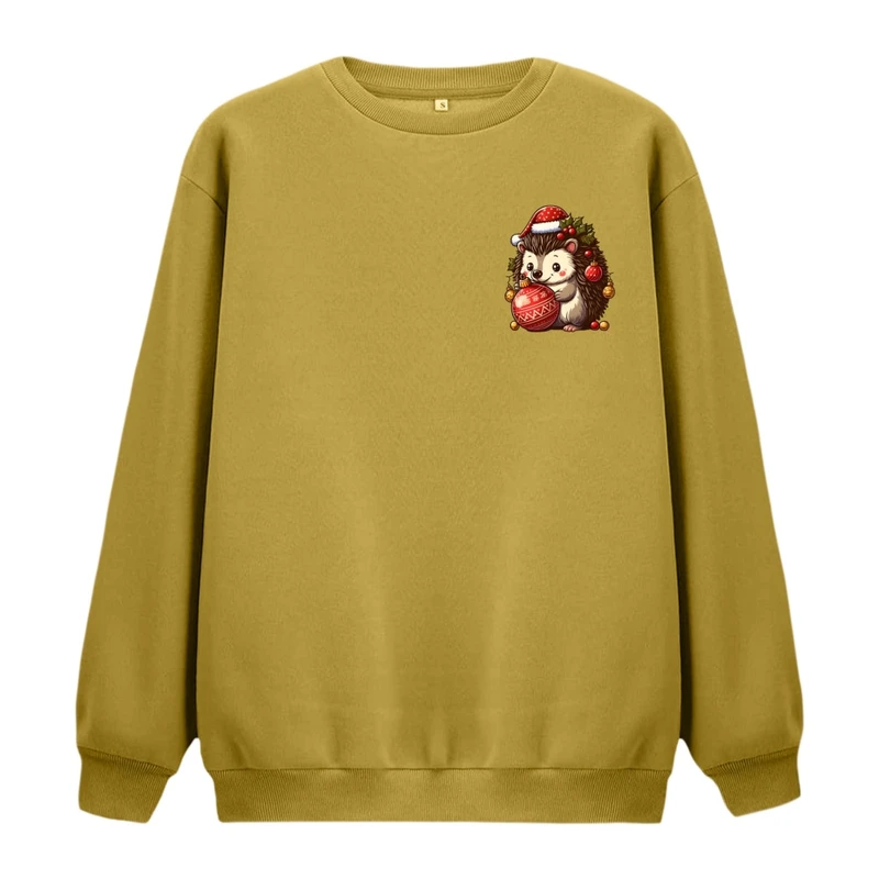 سویشرت زنانه مدل جوجه تیغی کریسمس کد 1