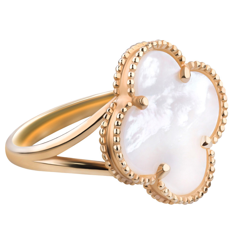 انگشتر طلا 18 عیار زنانه دوست خوب مدل ونکلیف