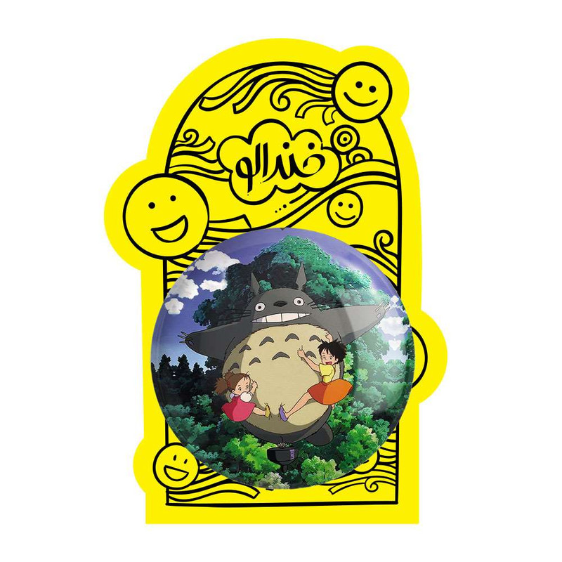 آینه جیبی خندالو طرح انیمه توتورو Totoro کد 4549 آینه جیبی خندالو طرح انیمه توتورو Totoro کد 4549