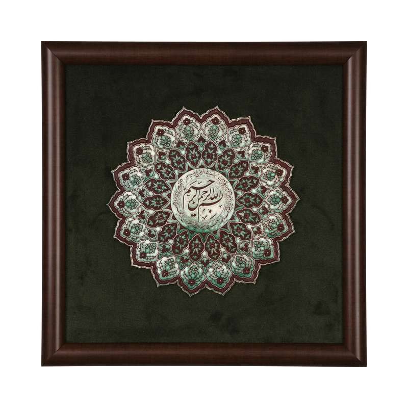 تابلو مدل ستاره ای طرح مذهبی وان یکاد کد 60002117