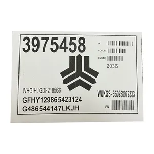  برچسب شیشه خودرو قطعه سازان کبیر مدل CHS-SAIPA-490