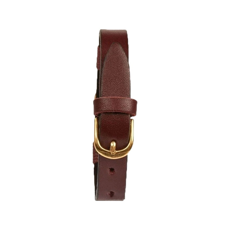 دستبند زنانه پارینه چرم طرح تولد آذر مدل BR1500104