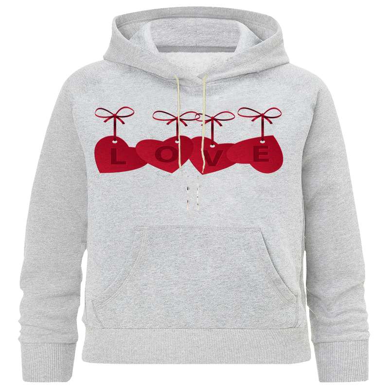 هودی دخترانه مدل M 107 love
