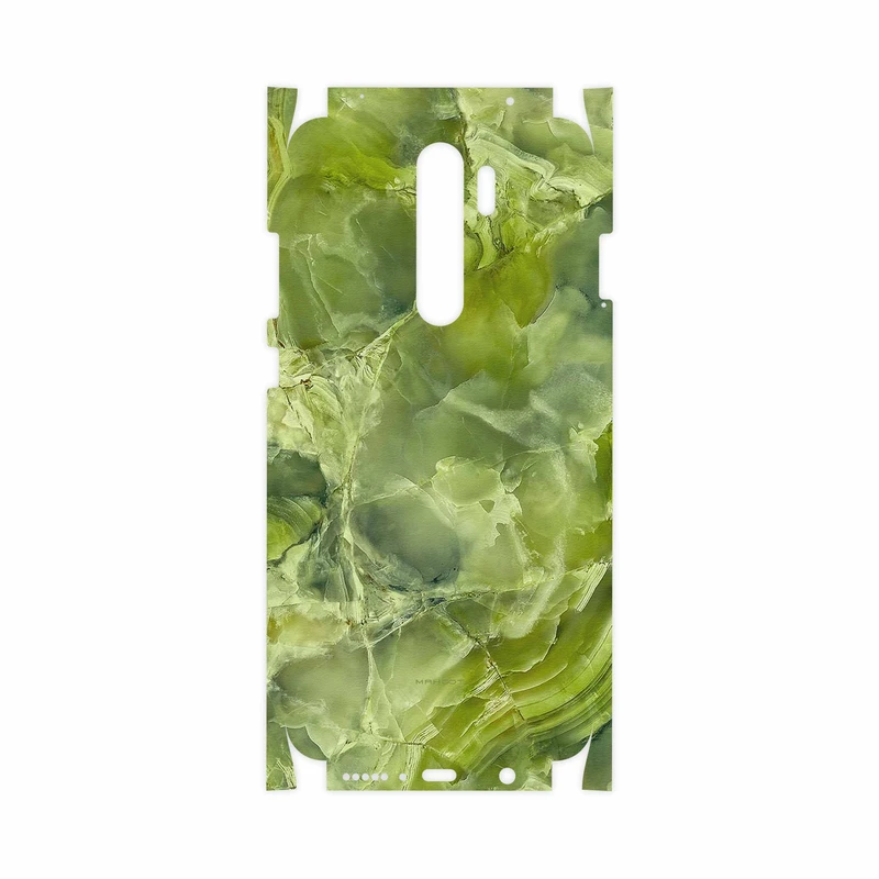 برچسب پوششی ماهوت مدل Green Crystal Marble-FullSkin مناسب برای گوشی موبایل شیائومی Redmi Note 8 Pro