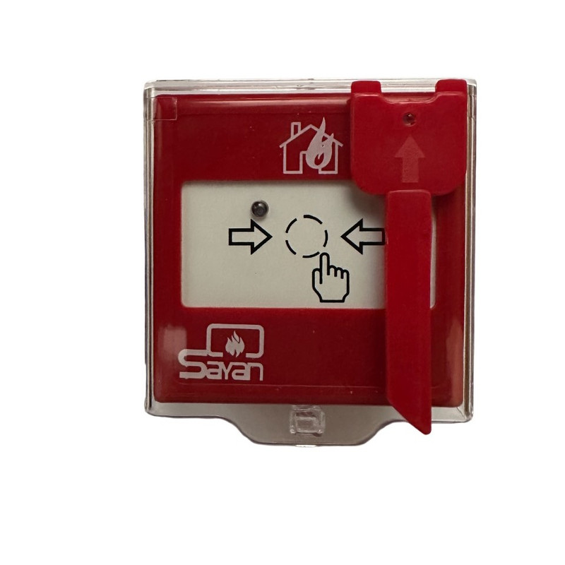 شستی اعلام حریق سایان مدل CN-S1400