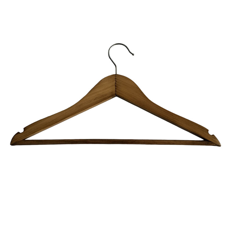 چوب لباسی مدل چوبی M6 بسته 6 عددی