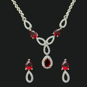 نیم ست نقره زنانه مدل 30714