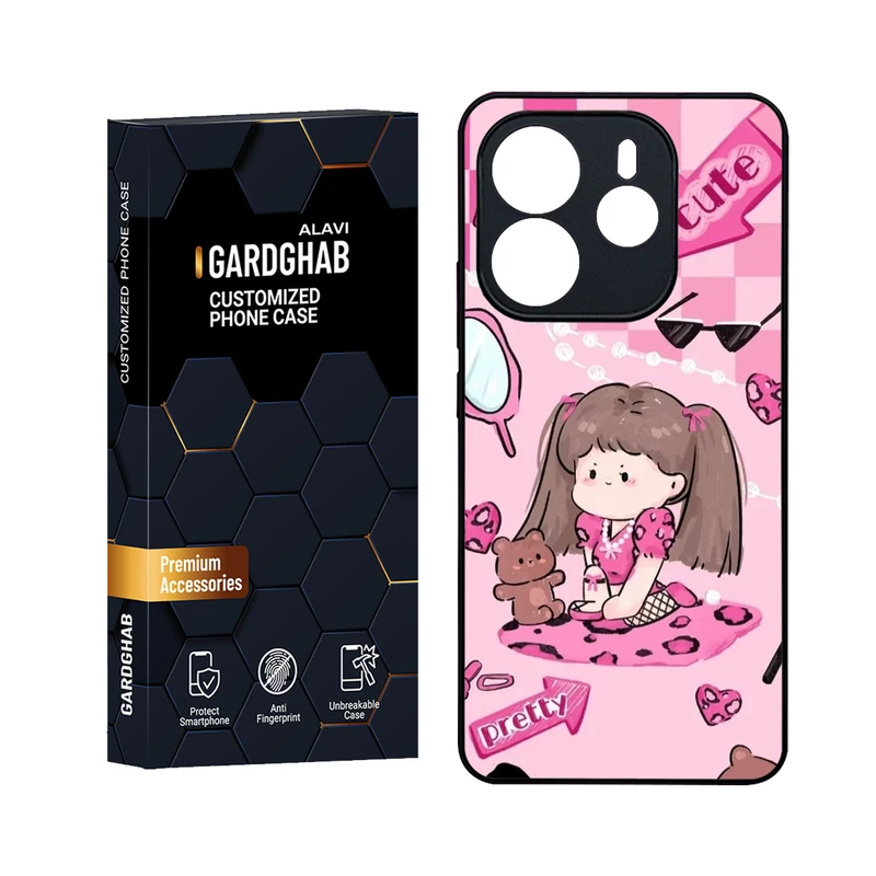 کاور گارد قاب علوی مدل MLG مناسب برای گوشی موبایل شیائومی Redmi Note 14 4G