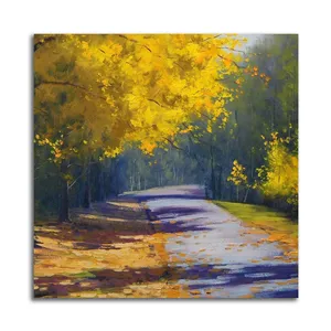 تابلو شاسی مدل نقاشی رنگ و روغن منظره کد A564