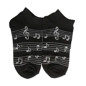 جوراب مدل بدون ساق طرح نت کد j70 رنگ مشکی