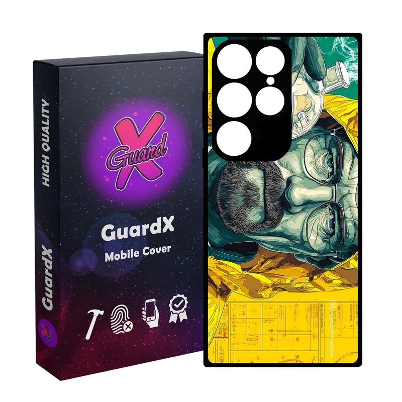 کاور گارد ایکس طرح Walter White مدل 11072 مناسب برای گوشی موبایل سامسونگ Galaxy S24 Ultra