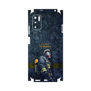 MAHOOT Firefighter-FullSkin Cover Sticker for Xiaomi Redmi Note 10 5G