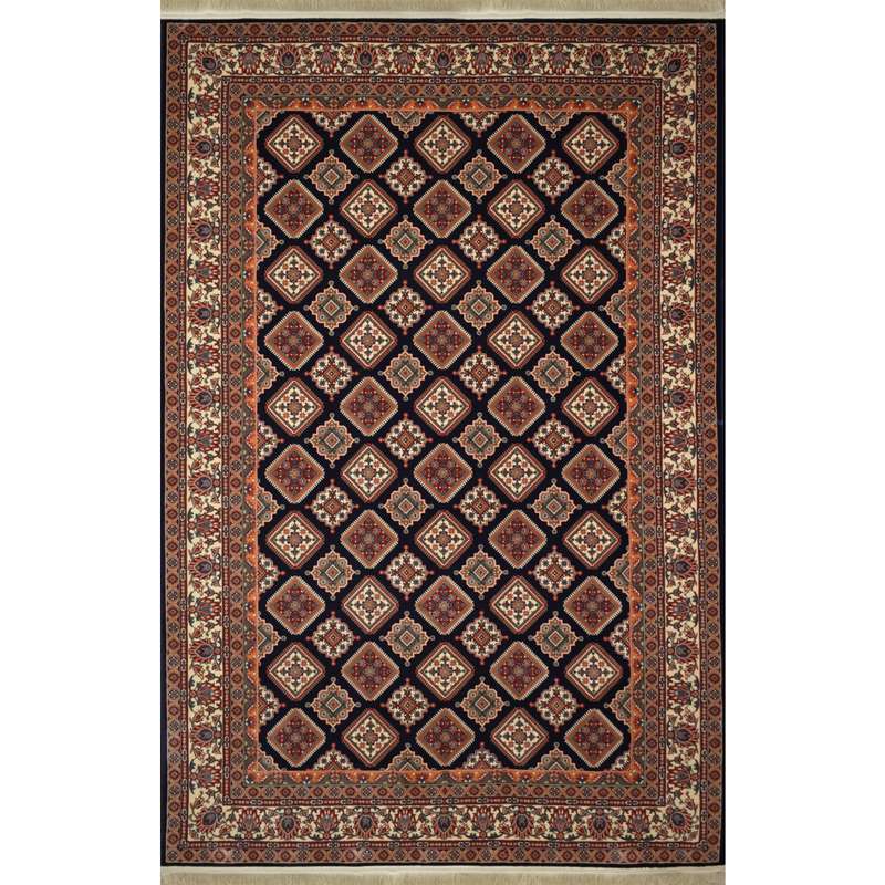 گبه ماشینی افرند کد 823 زمینه سرمه‌ای