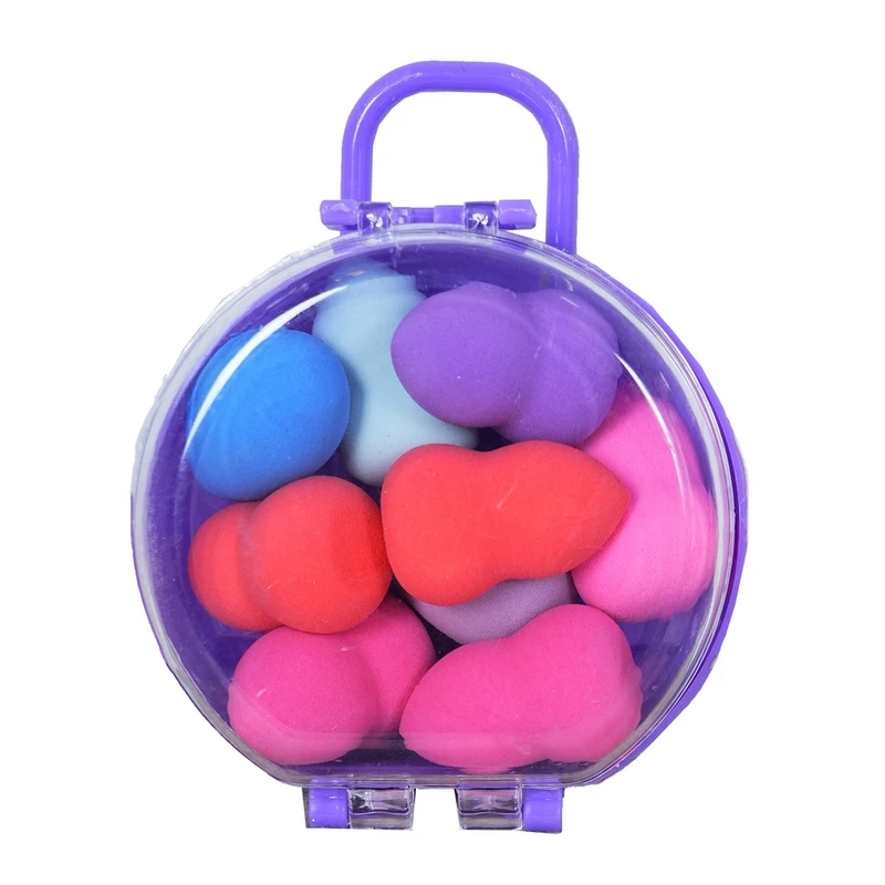 پد آرایشی مدل چمدانی بسته 9 عددی