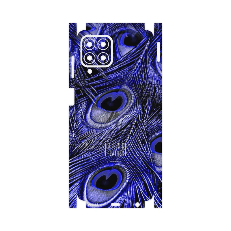 برچسب پوششی ماهوت مدل Purple Feather-FullSkin مناسب برای گوشی موبایل سامسونگ Galaxy M33