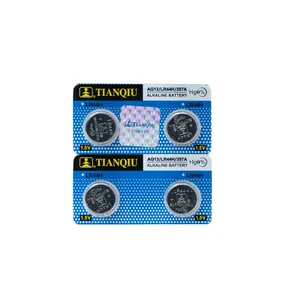 باتری سکه ای تیانکیو مدل AG13-LR44H بسته  چهار عددی