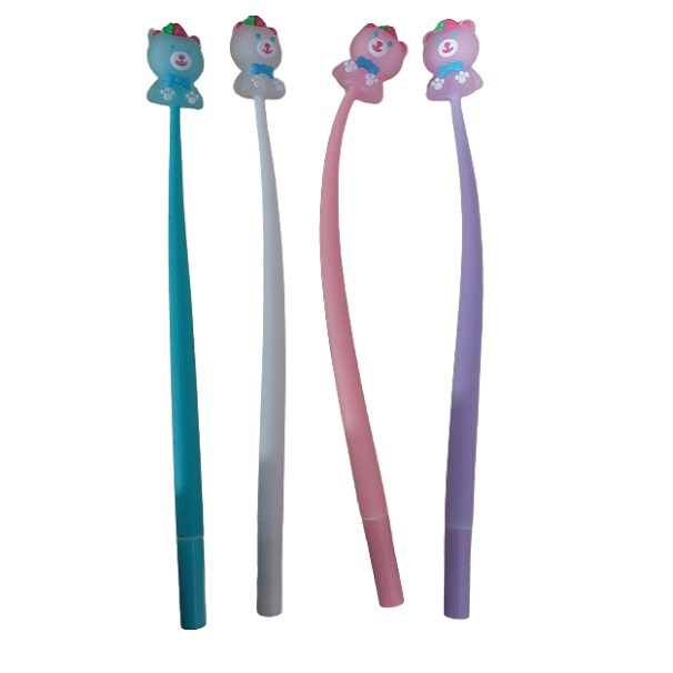 مداد مشکی مدل بینهایت ژله ای طرح خرس کوچولو کد 001