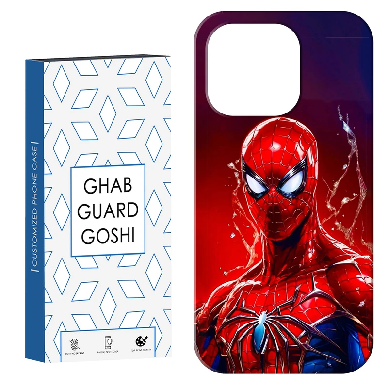 کاور قاب گارد گوشی طرح مردعنکبوتی کد Dimo-374 مناسب برای گوشی موبایل اپل  IPHONE 14 PRO MAX   