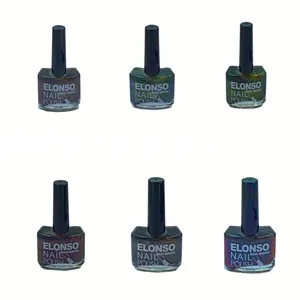 لاک ناخن الونسو مدل دیاموند مجموعه 6 عددی