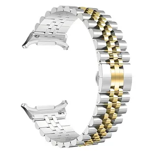 بند مسیر مدل 5bead dual color Butterfly مناسب برای ساعت هوشمند سامسونگ Galaxy Watch Ultra 47mm