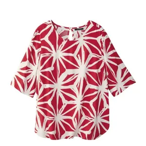 بلوز آستین سه ربع زنانه اسمارا مدل R55