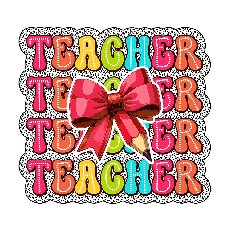 استیکر پارچه و لباس پاد آفرین مدل معلم استاد کد S2445