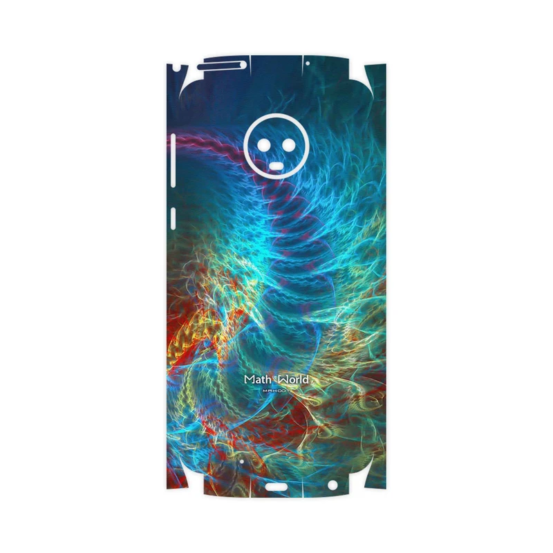 برچسب پوششی ماهوت مدل Mathematical Geometric Shape 1-FullSkin مناسب برای گوشی موبایل موتورولا Moto G6