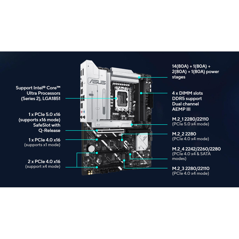 مادربرد ایسوس مدل PRIME Z890-P WIFI