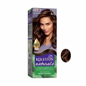 کیت رنگ مو ولا سری Naturals شماره 4.0 حجم 50 میلی لیتر رنگ قهوه ای تیره
