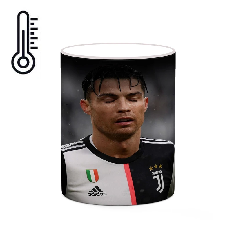 ماگ حرارتی کاکتی طرح Ronaldo رونالدو مدل mgh43100
